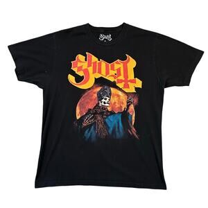 Ghost Band Hunter's Moon T Shirt Size L Black Papa Emeritus Glam Heavy Metal